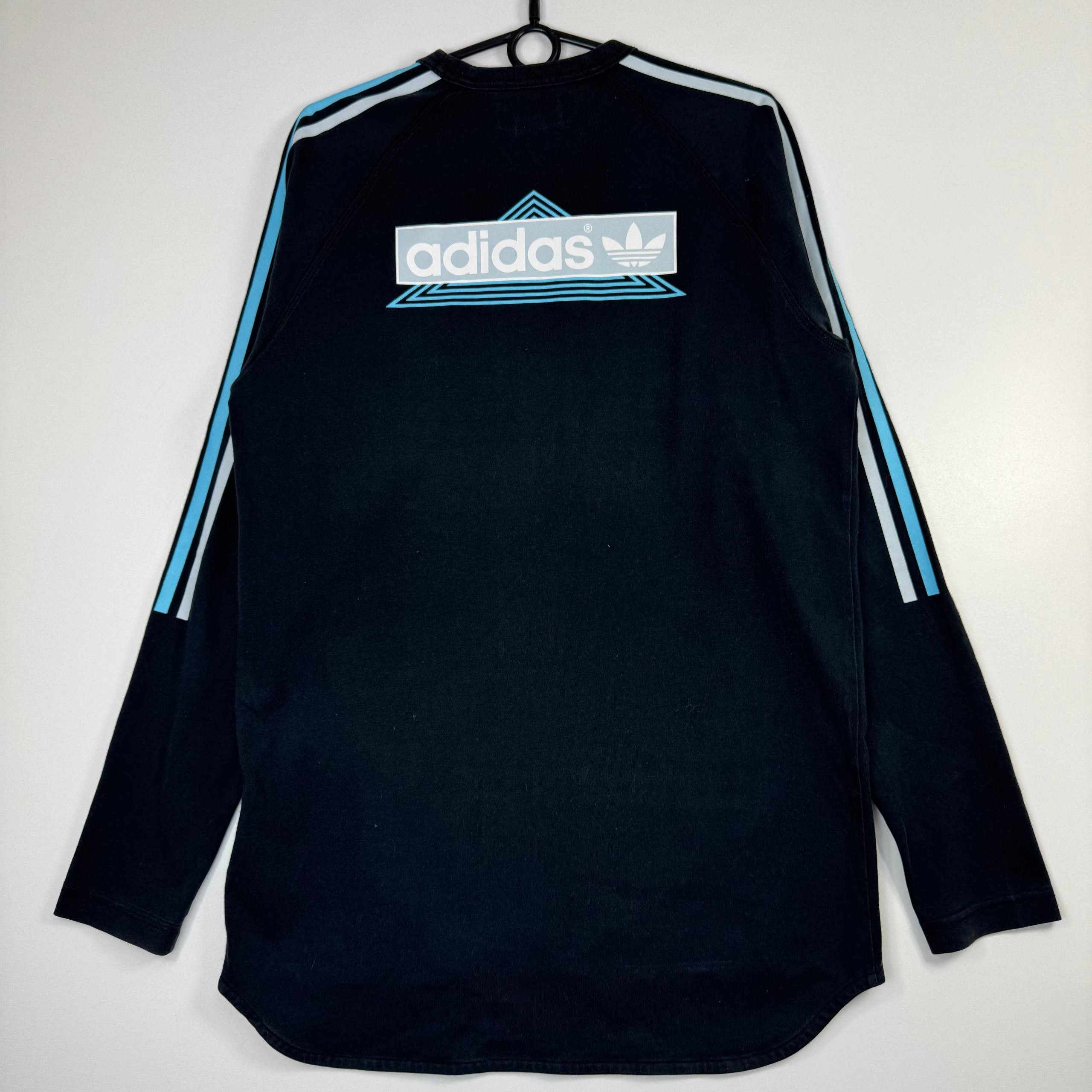 Adidas Adidas Long Sleeve T-Shirt Black AJ7260 Mens Size M Size US M / EU 48-50 / 2 - 10 Thumbnail