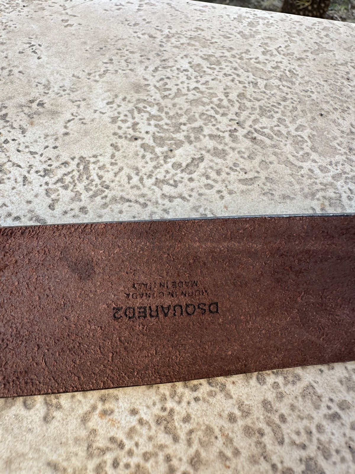 Dsquared2 Dsquared2 Leather Brown Belt Size ONE SIZE - 5 Thumbnail