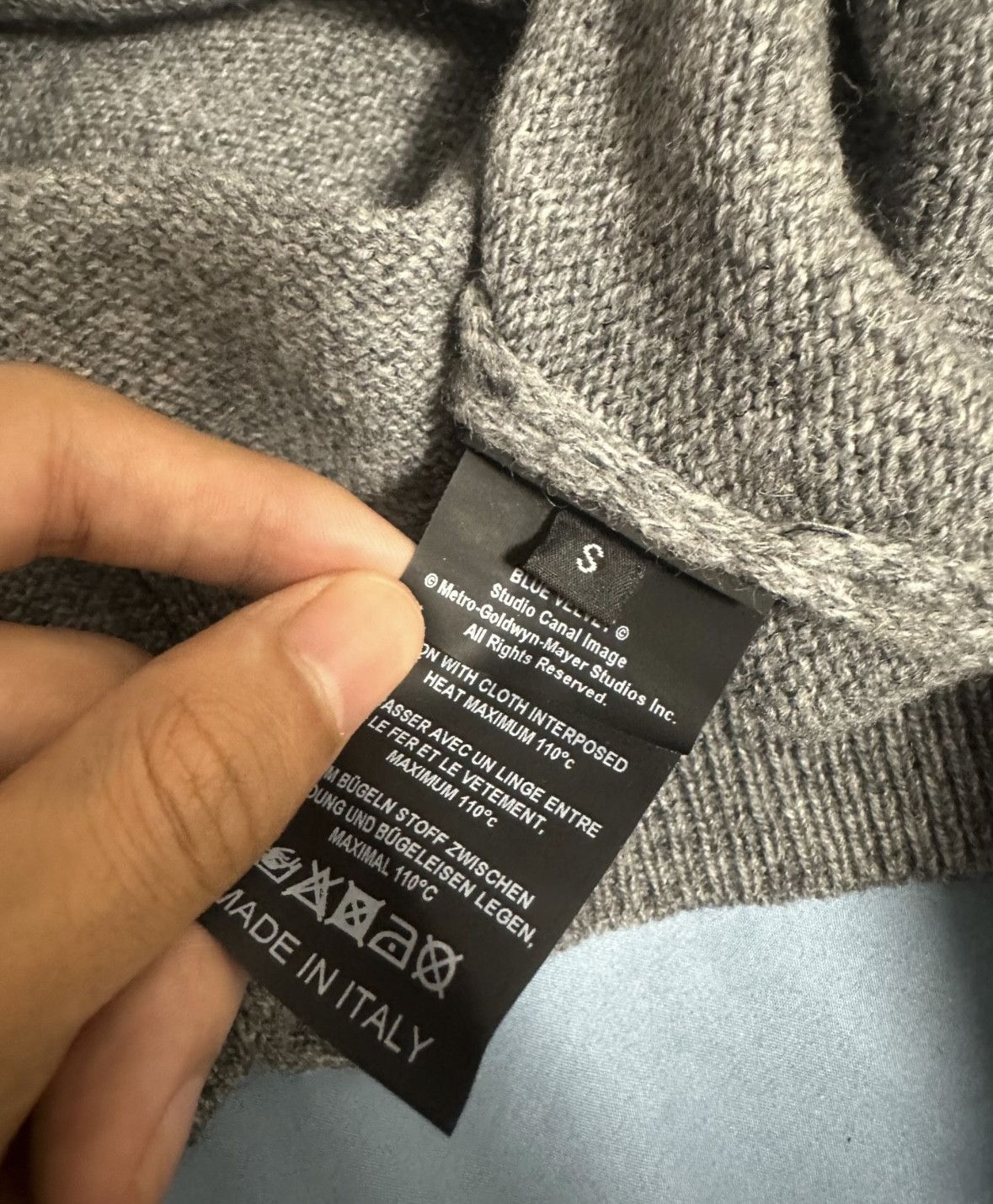 Raf Simons Raf Simons 19fw show os portrait patch sweate Size US S / EU 44-46 / 1 - 5 Thumbnail