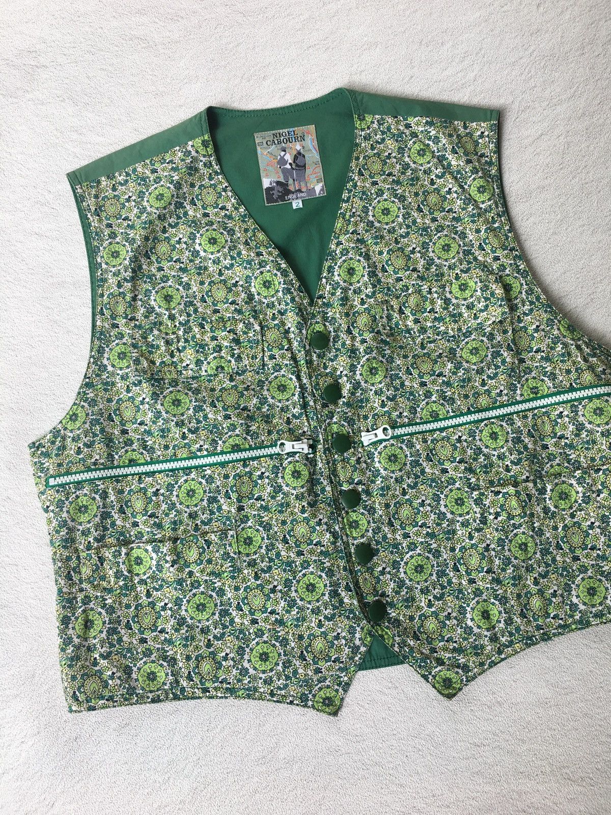 Nigel Cabourn Vintage Nigel Cabourn vest Size US M / EU 48-50 / 2 - 2 Thumbnail