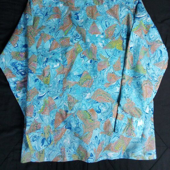 Sears Vintage Sears Kings Road Psychedelic Polyester Disco Shirt Size US L / EU 52-54 / 3 - 7 Thumbnail