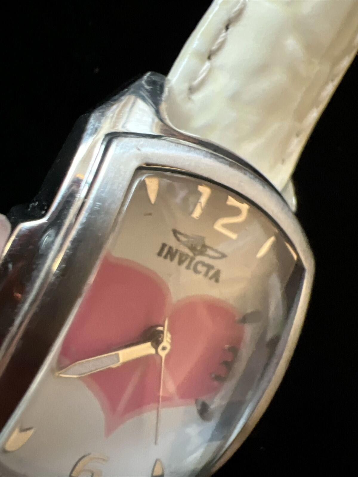 Invicta Invicta Watch Lupah Pink Heart Heart Cure MS New Battery Size ONE SIZE - 9 Thumbnail