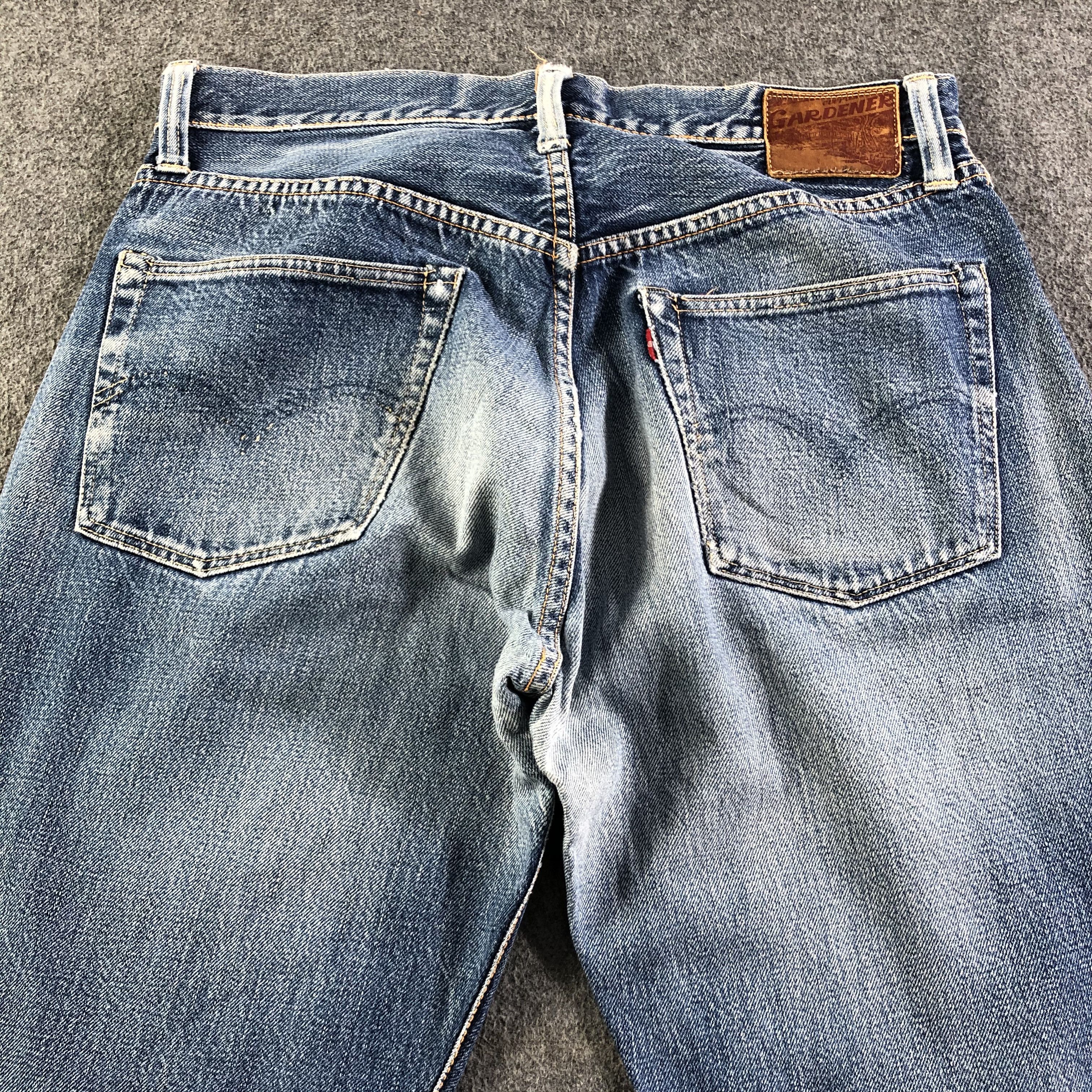 Japanese Brand × Vintage Vintage Gardener Redline Japan Jeans-J2986 Size US 32 / EU 48 - 5 Thumbnail