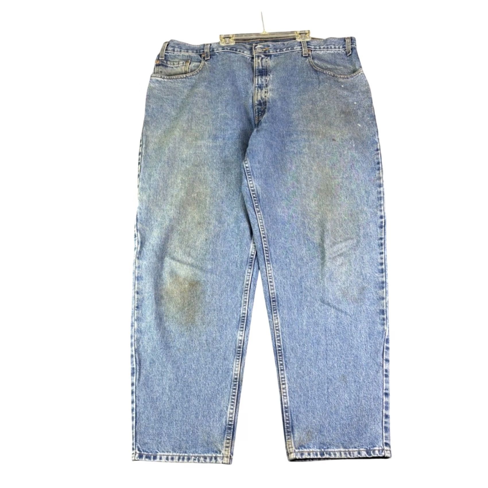 Levi's Levi's 560 Loose Fit Tapered Leg Jeans Mens 42x30 Denim Medium Wash 00560-4891 Size US 42 / EU 58 - 2 Thumbnail