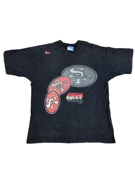 image of Nfl x San Francisco 49Ers Vintage 1995 San Francisco 49Ers Tee in Black, Men's (Size Large)