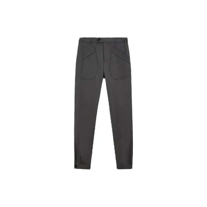Lanvin Lanvin Casual Straight Pants in Elephant Gray -2508 Size US 27 - 2 Thumbnail