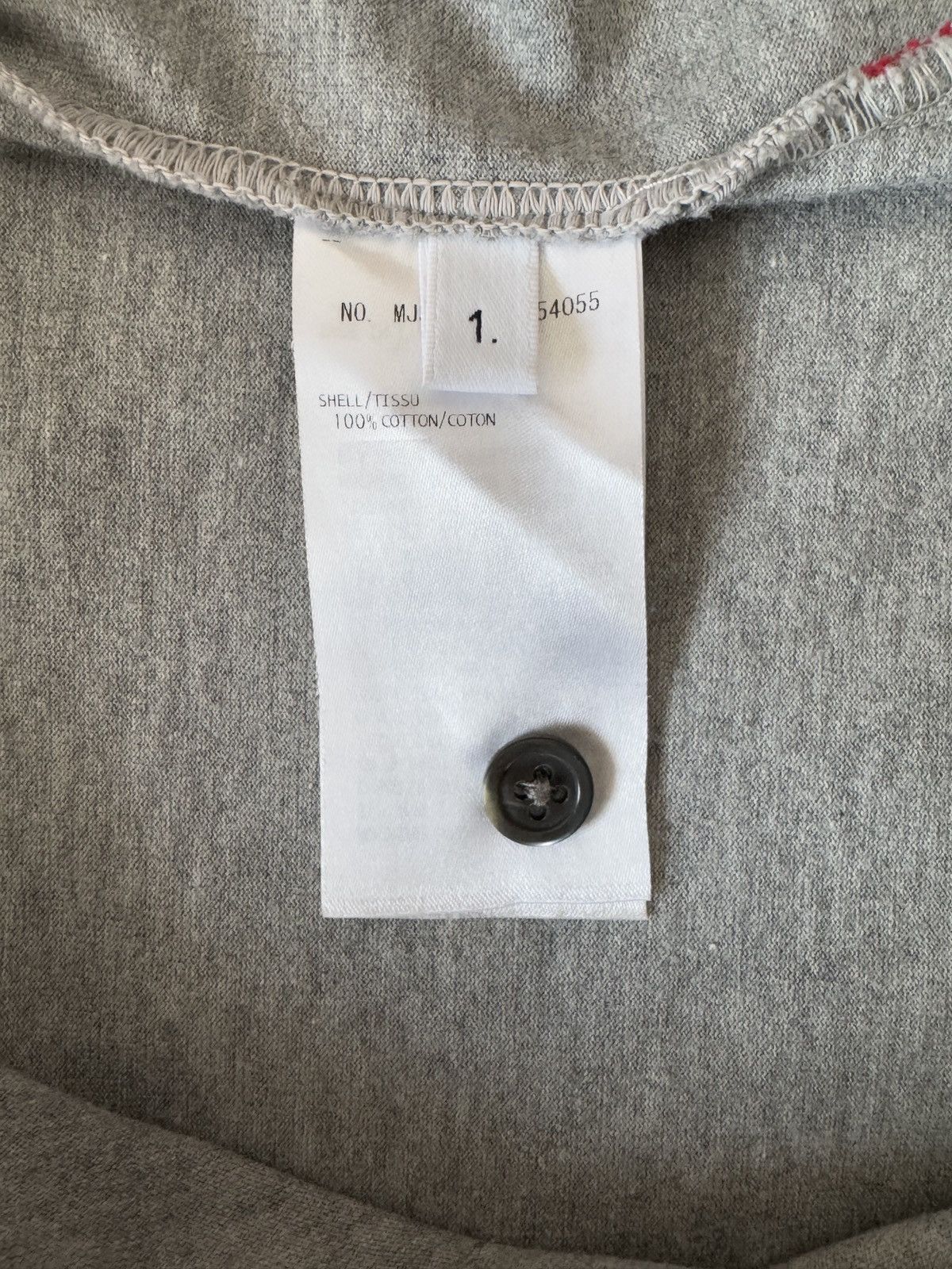 Thom Browne 🔥🔥 Thom Browne Grey Cotton T-Shirt Size US S / EU 44-46 / 1 - 7 Thumbnail