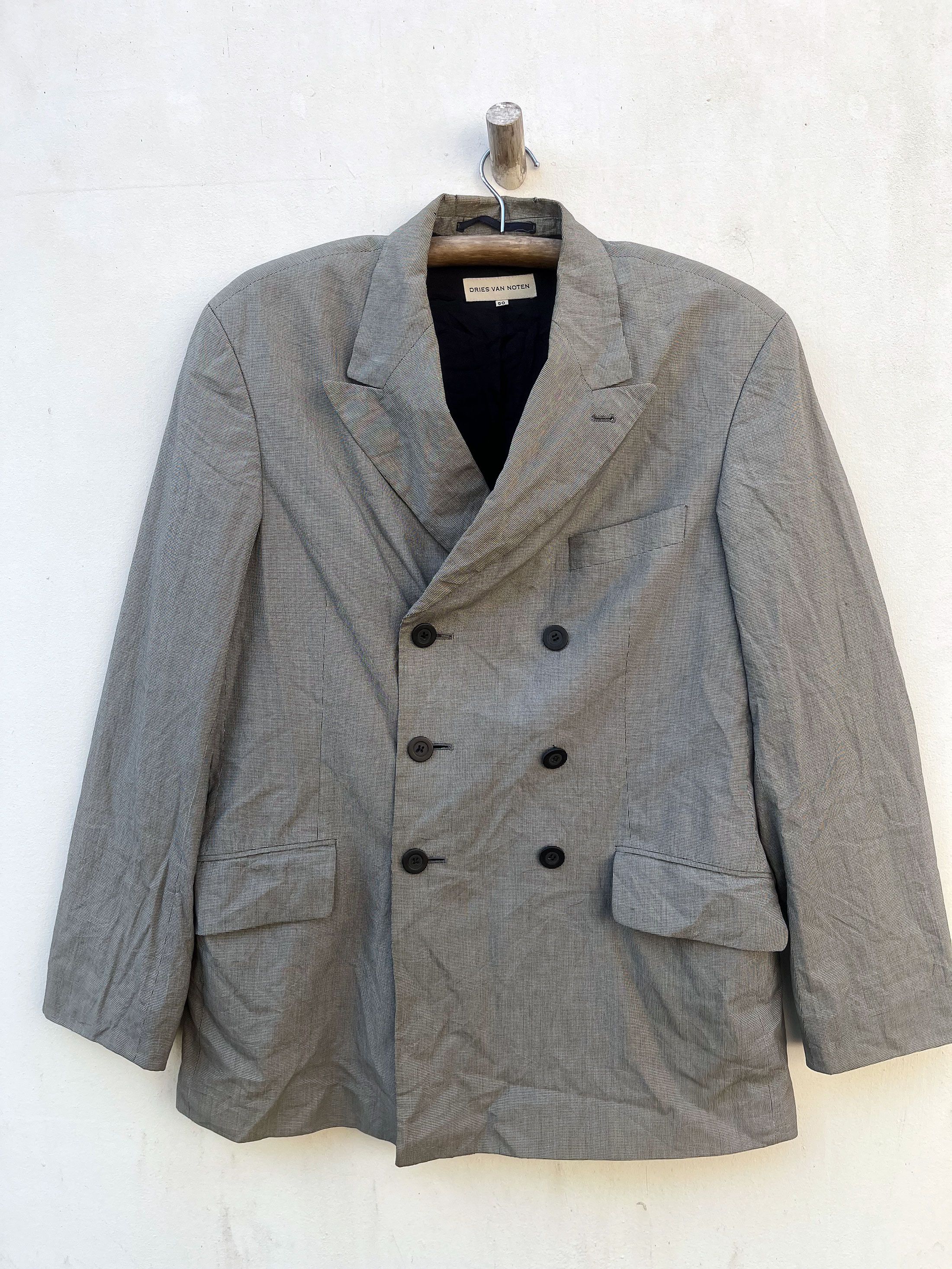 Dries Van Noten Dries Van Noten 3 Button Blazer Suit Size 50R - 1 Thumbnail