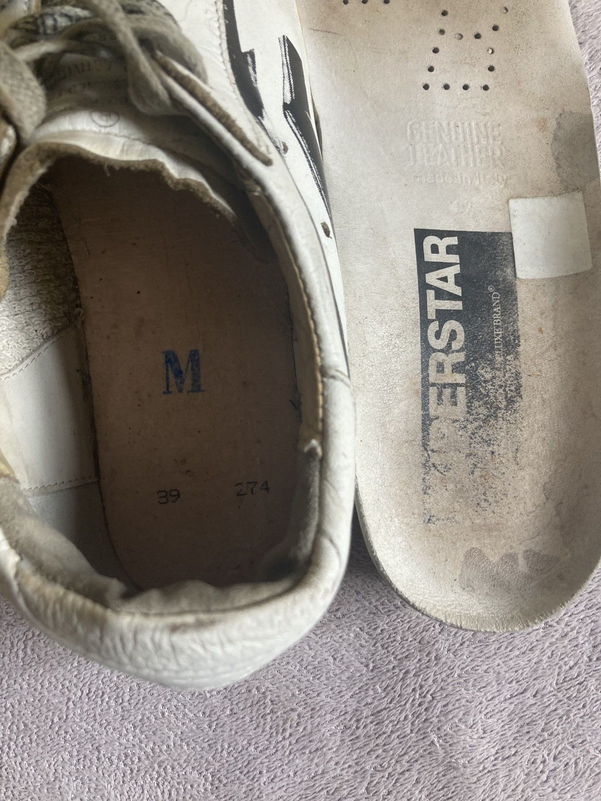 Golden Goose Golden Goose SuperStar Sneakers Size 39 Size US 9 / IT 39 - 10 Thumbnail