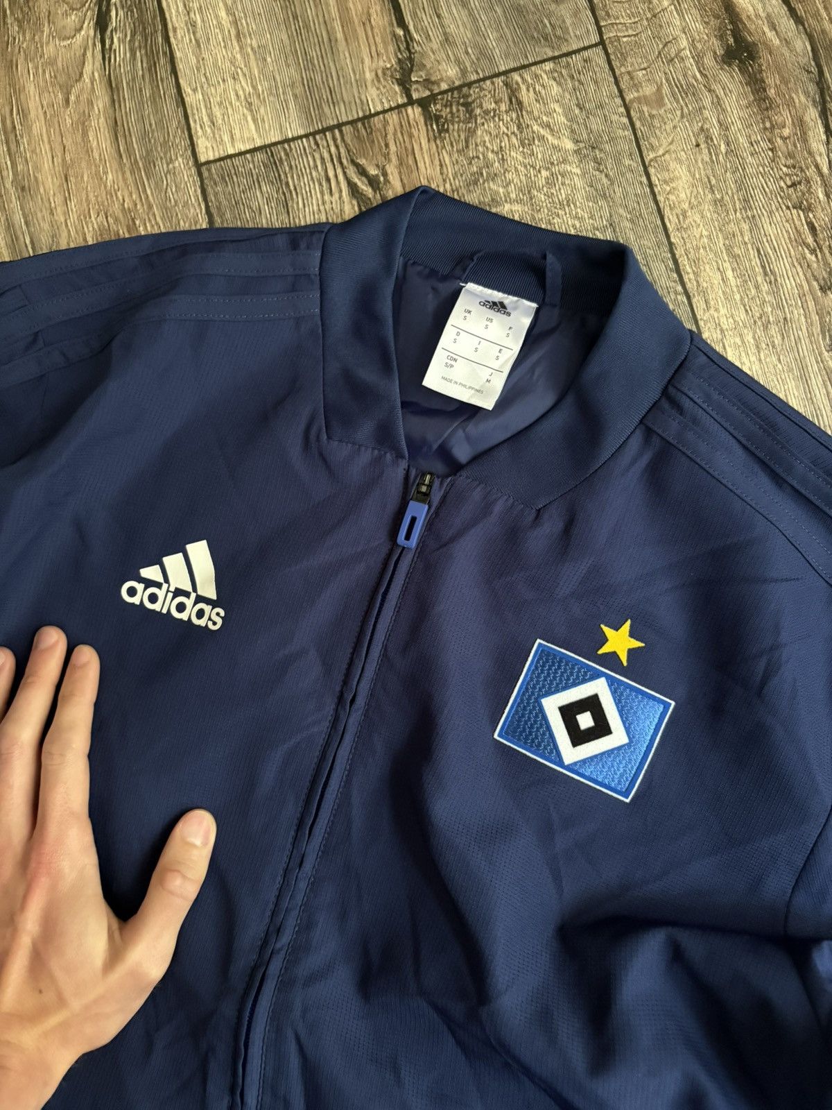 Adidas Adidas Hamburg Sv Football Soccer Track Suit Jacket & Pants Size US S / EU 44-46 / 1 - 3 Thumbnail