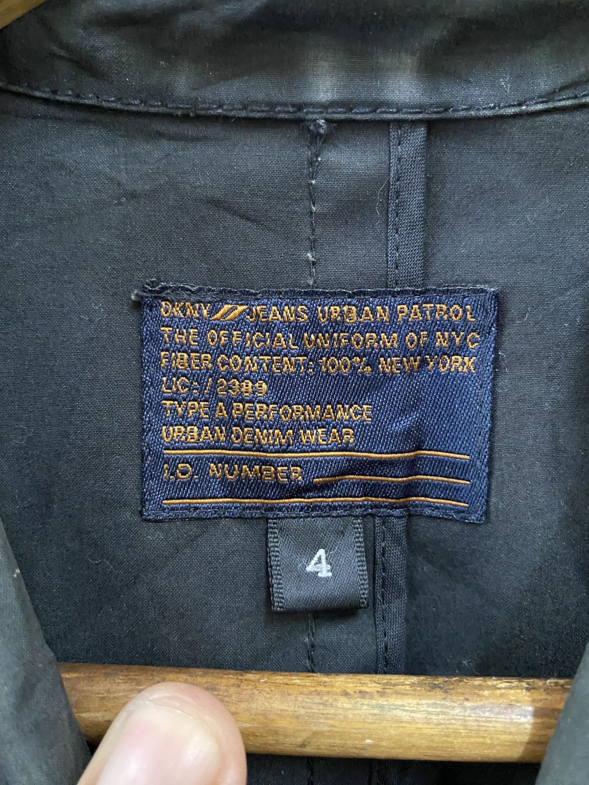 Donna Karan DKNY Donna Karan Fiber Content Jacket Black Size US M / EU 48-50 / 2 - 7 Thumbnail