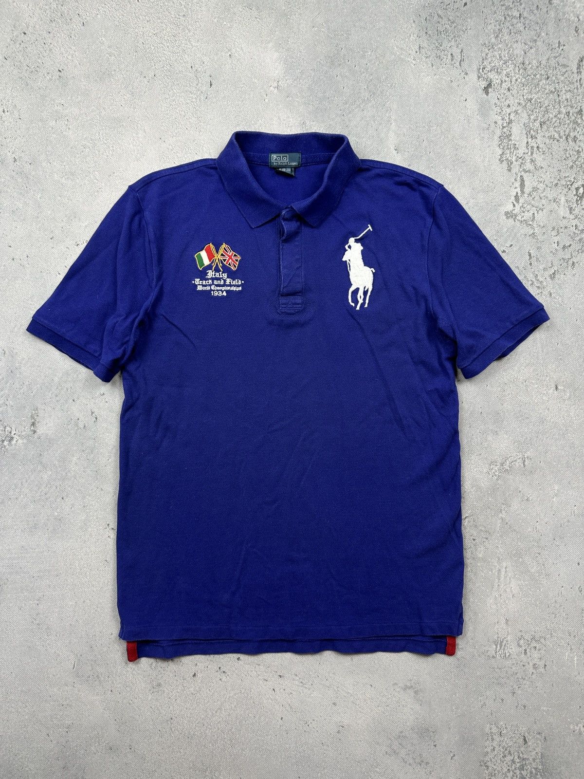 Polo Ralph Lauren Vintage Polo Ralph Lauren Italy 1934 Track &Field Chief Keef Size US M / EU 48-50 / 2 - 1 Thumbnail