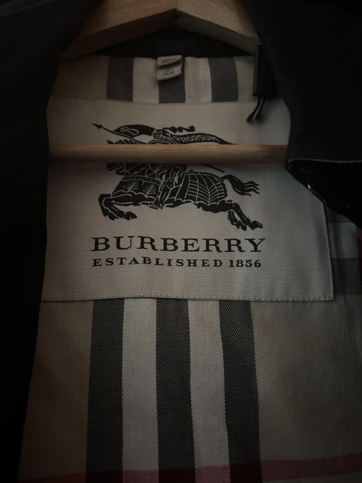 Burberry Burberry Black Gabardine Trench Coat Size S Size S / US 4 / IT 40 - 5 Thumbnail