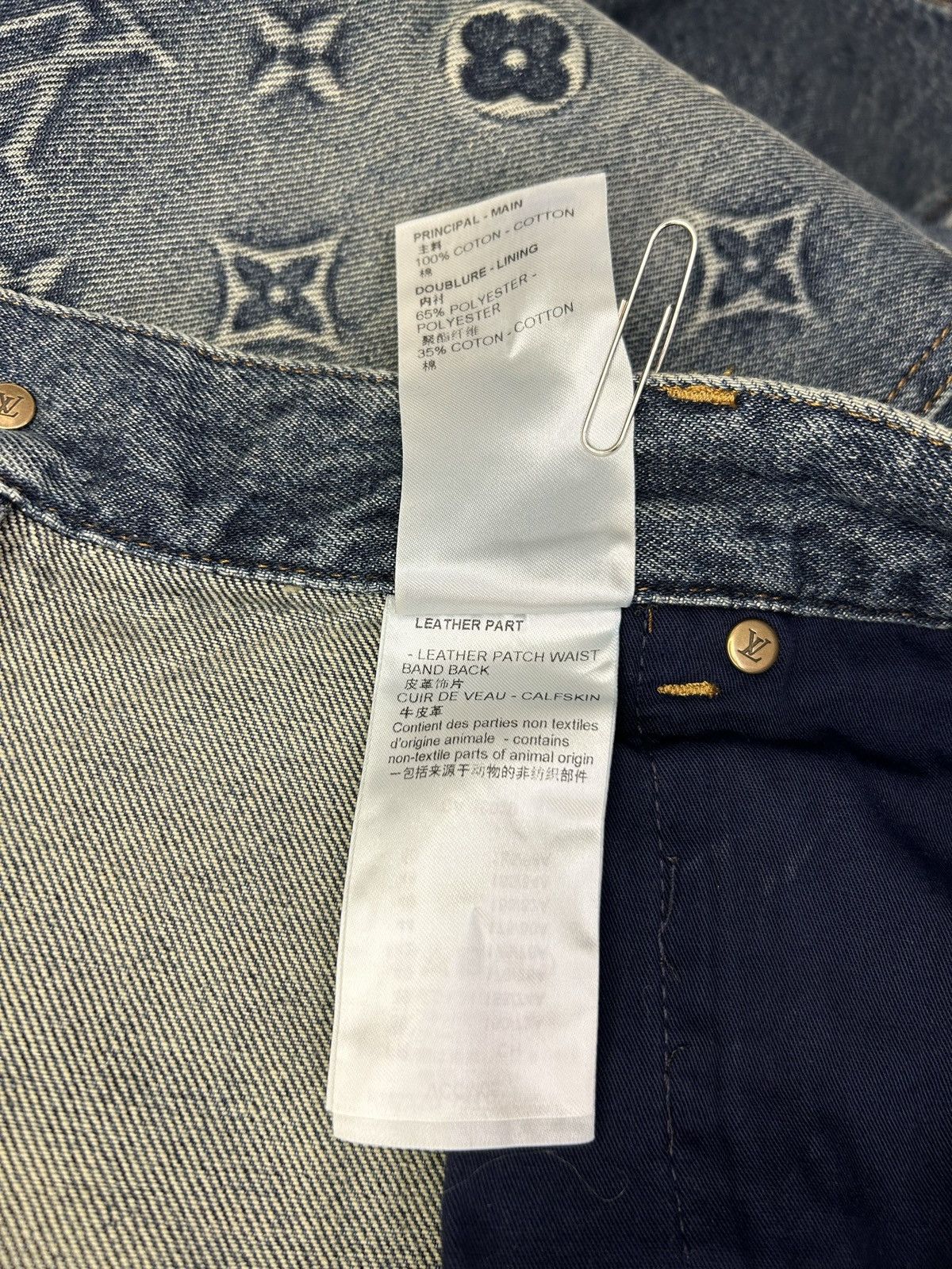 Louis Vuitton LOUIS VUITTON MONOGRAM WORKWEAR DENIM CARPENTER PANTS Size US 38 / EU 54 - 9 Thumbnail