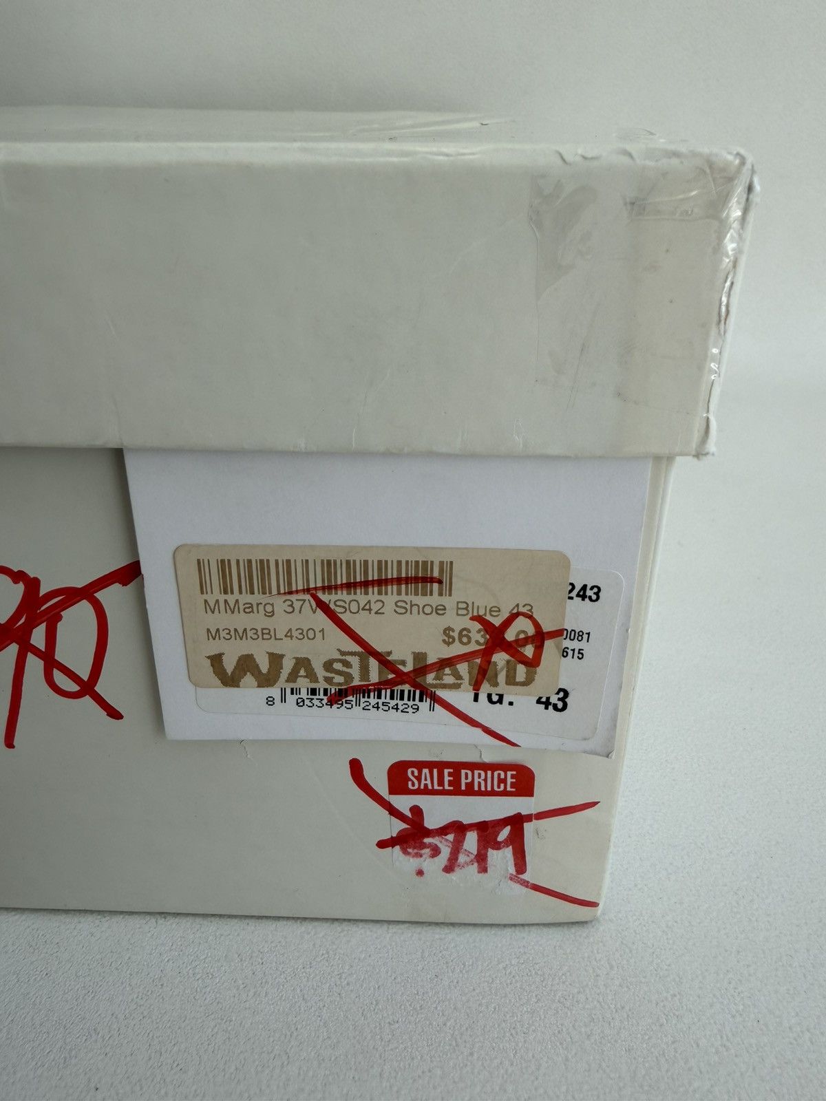 Maison Margiela S/S 08 ‘Deconstructed’ Canvas Sneakers Size US 10 / EU 43 - 23 Thumbnail