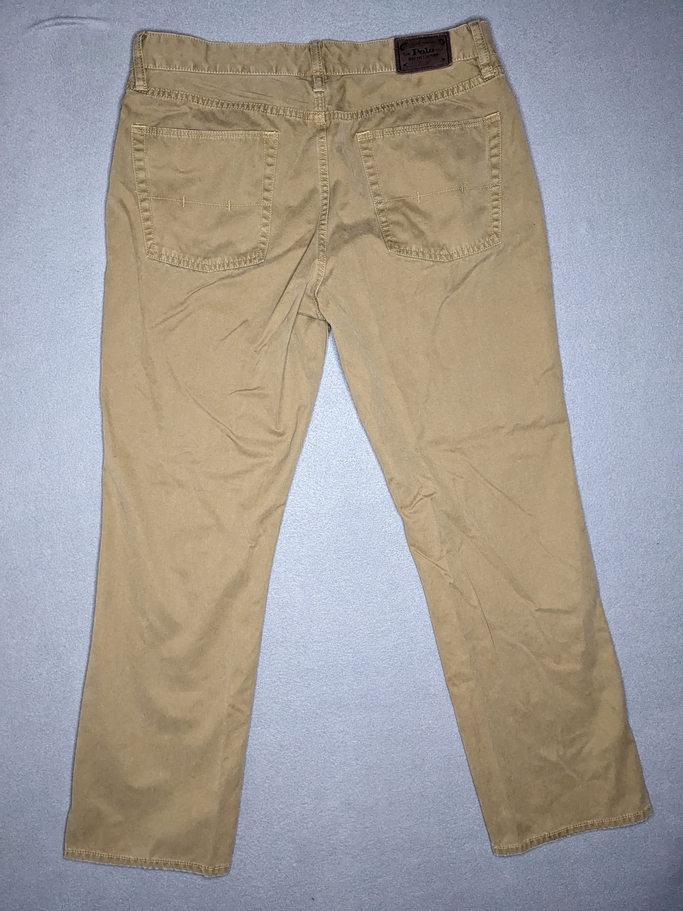 Polo Ralph Lauren Polo Ralph Lauren Dungaree Pants 34x30 Straight Small Pony Size US 34 / EU 50 - 8 Thumbnail