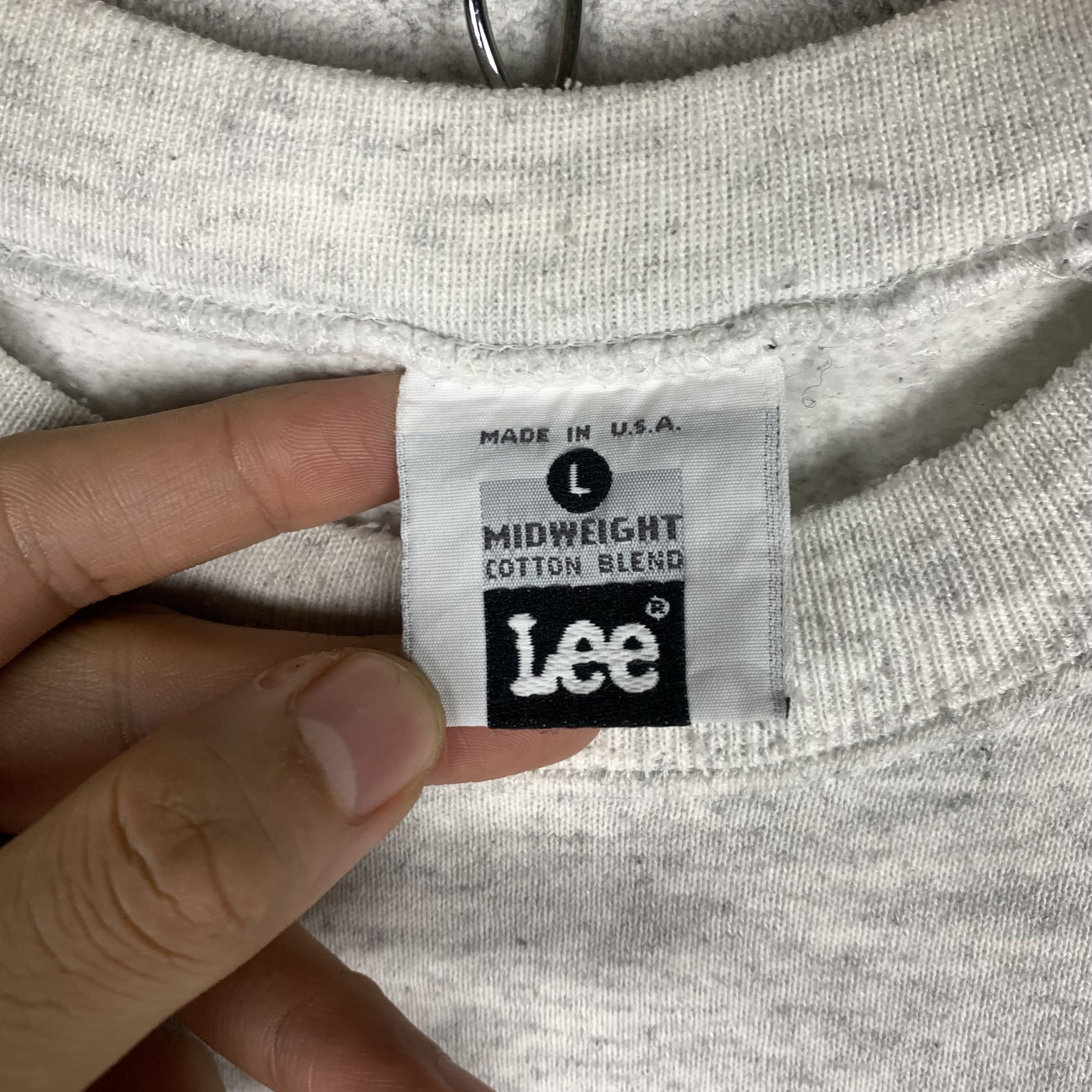 Vintage Vintage 90s Lee Sweatshirt Crewneck Size US M / EU 48-50 / 2 - 5 Thumbnail