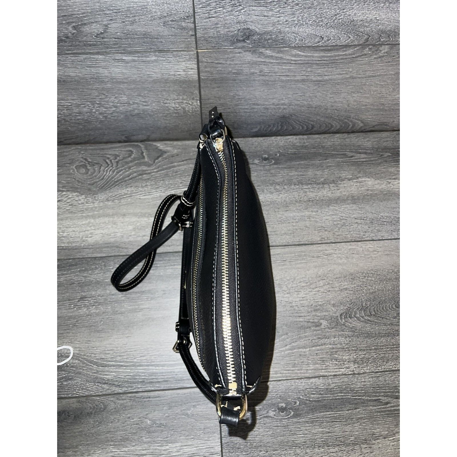 Dooney & Bourke Dooney & Bourke Peeble Leather Crossbody black bag A260501 Size ONE SIZE - 7 Thumbnail