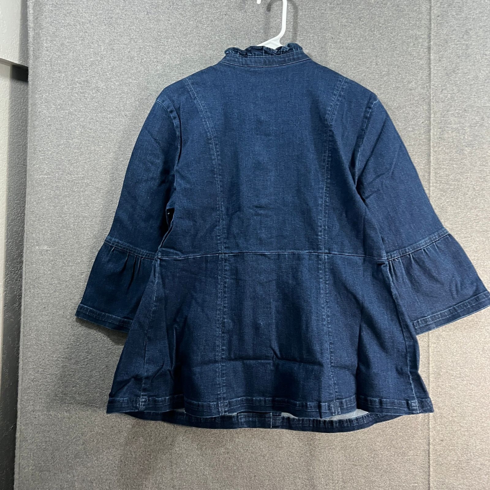 Other Studio Park x Jane Treacy Denim Jacket Size S Dark Wash Size S / US 4 / IT 40 - 2 Thumbnail