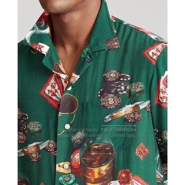 RRL Ralph Lauren Ralph Lauren Hawaiian Shirt. Size US S / EU 44-46 / 1 - 2 Thumbnail