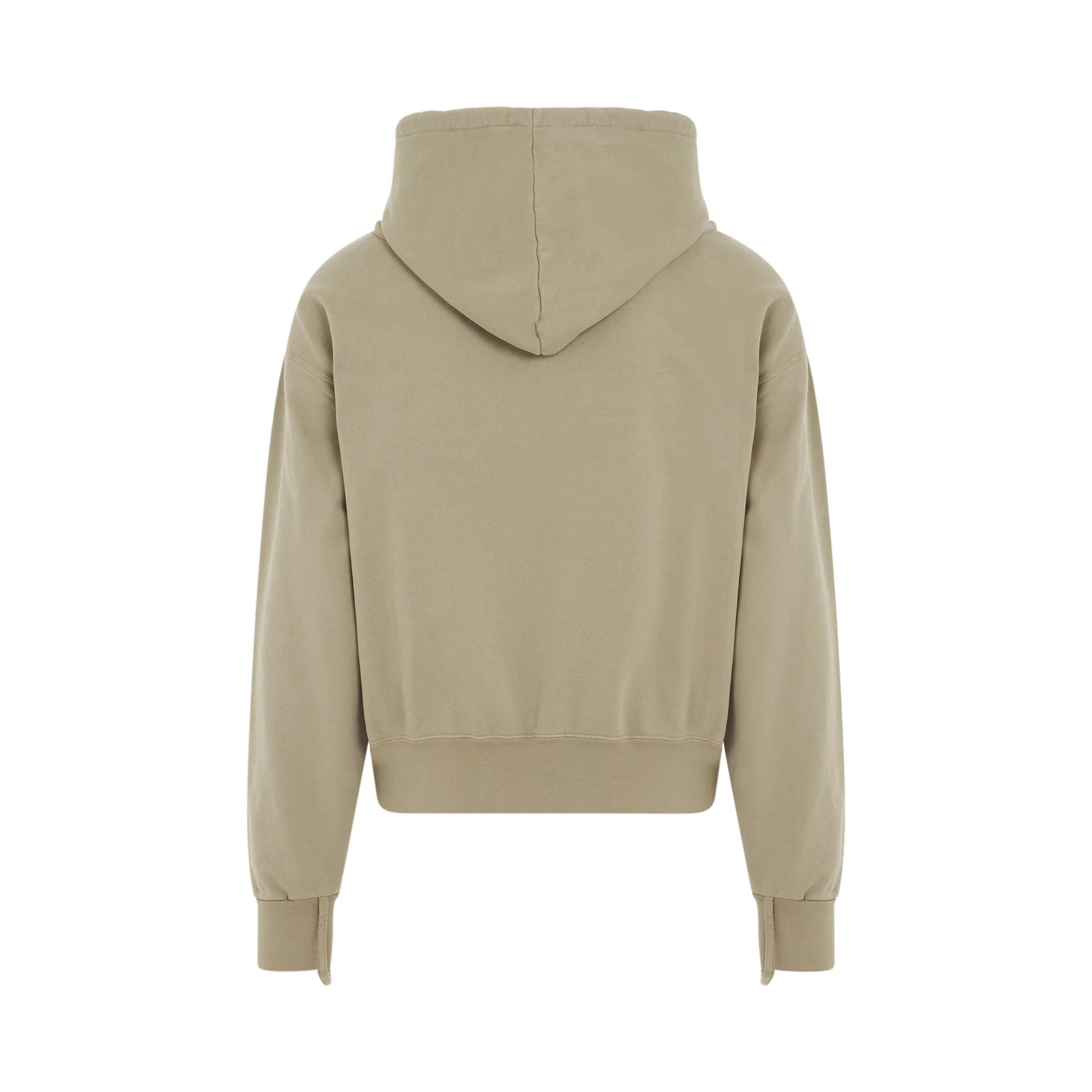 Jacquemus o1mris0824 Clay Logo Hoodie in Beige Size US M / EU 48-50 / 2 - 4 Thumbnail