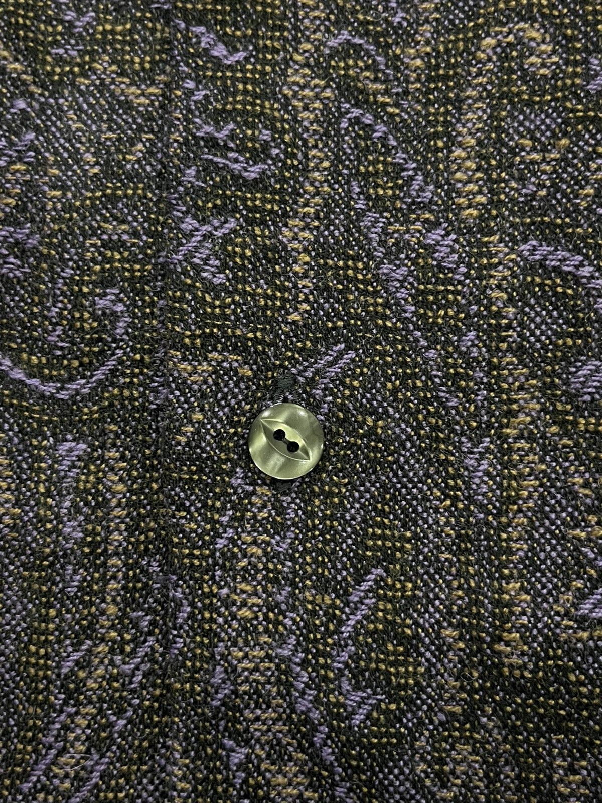 Needles needles classic shirt wool paisley JQ | Grailed