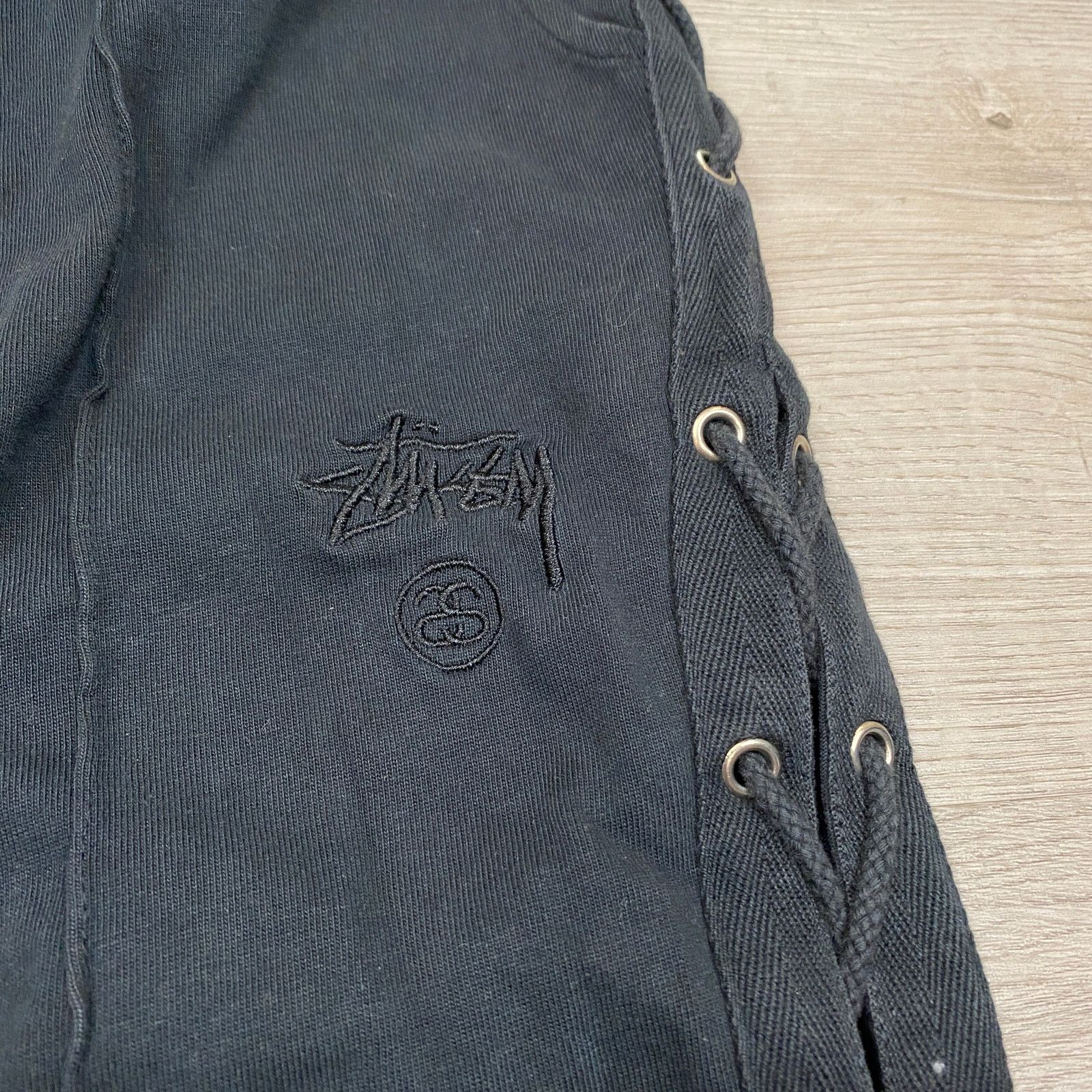 Stussy Rare Stussy Side Lace Up Joggers Sweatpants Women's 6 Size 28" / US 6 / IT 42 - 3 Thumbnail