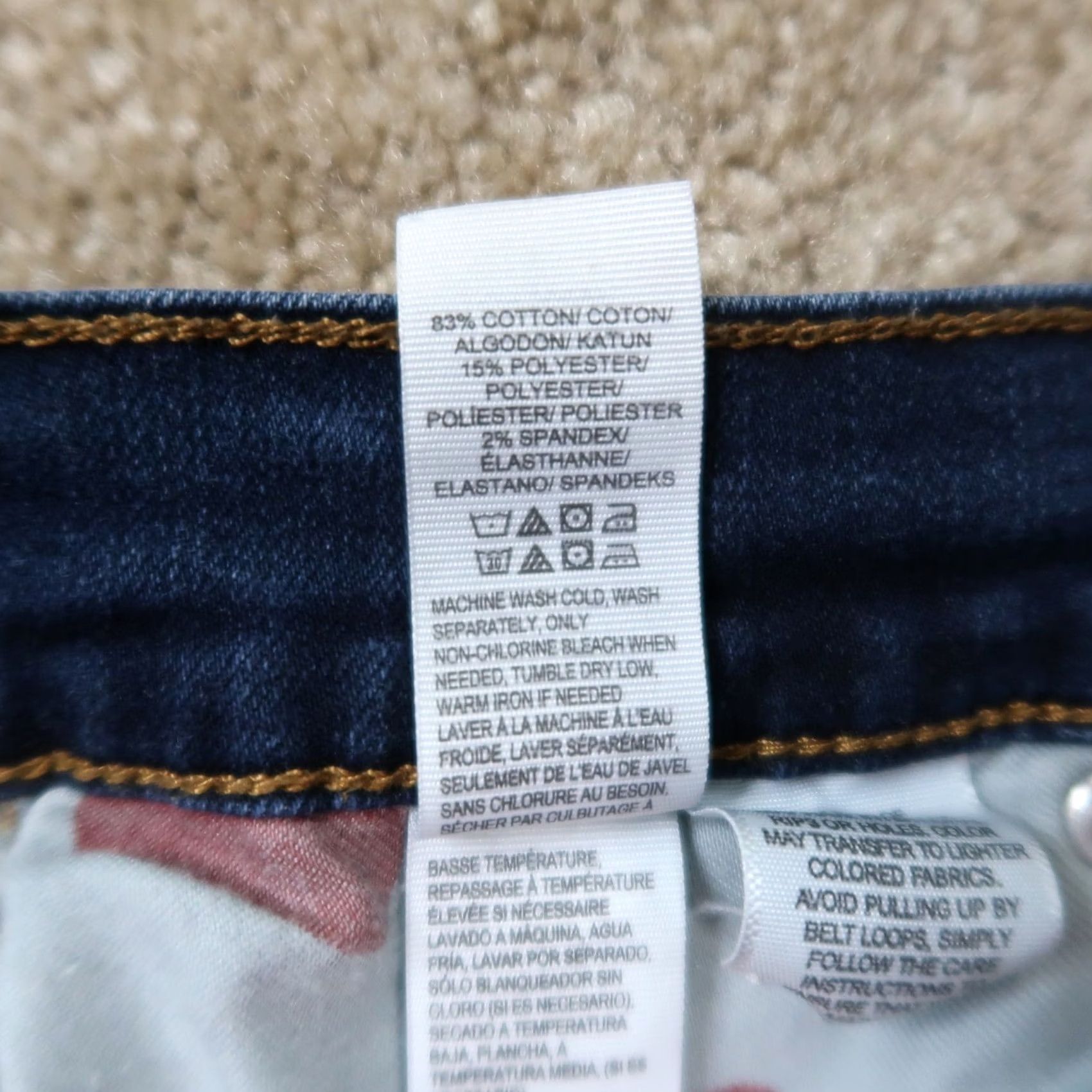 Lucky Brand Lucky Brand Brooke Straight Leg Jean Women's 2 Blue Stretch Denim Casual 90s Designer Womens Jeans Regular Fit Size 26" / US 2 / IT 38 - 6 Thumbnail