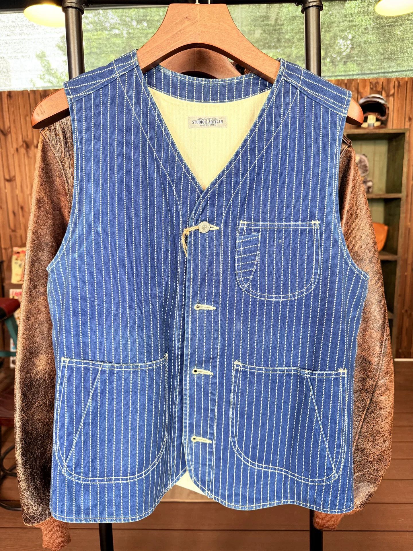 Studio D'Artisan Studio D'artisan Wabash Vest Size US L / EU 52-54 / 3 - 1 Thumbnail