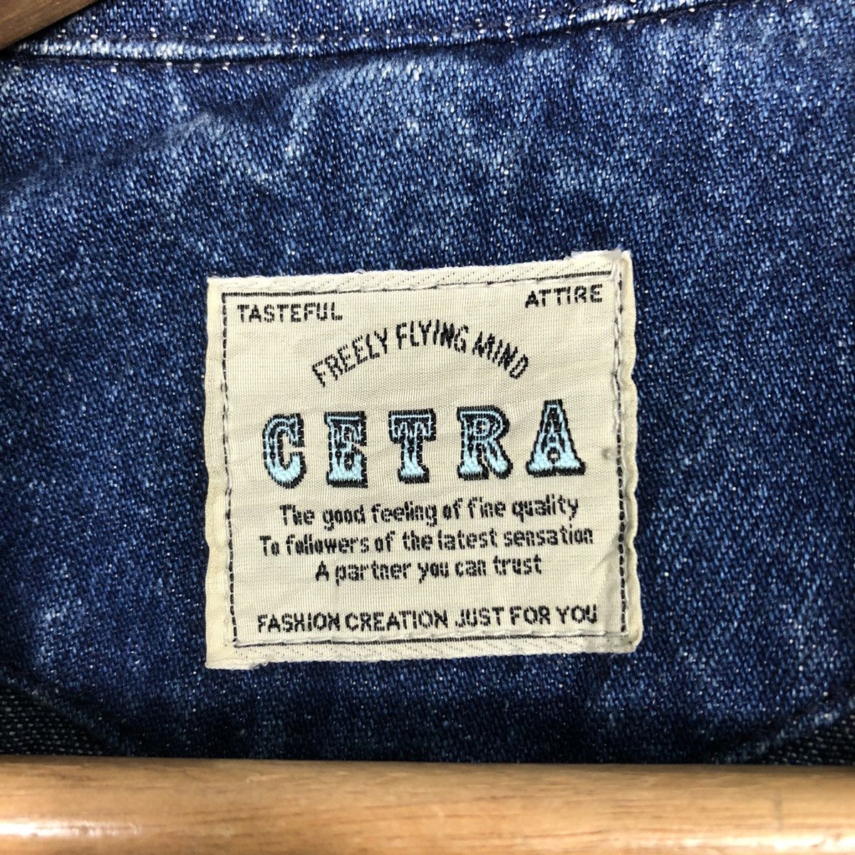 Japanese Brand 📌Vintage Biker Denim Jacket Indigo Cetra Issey Miyake Size US M / EU 48-50 / 2 - 18 Thumbnail