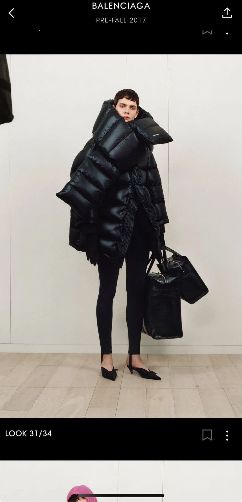 Balenciaga Balenciaga Outspace Puffer Jacket Size US S / EU 44-46 / 1 - 8 Thumbnail