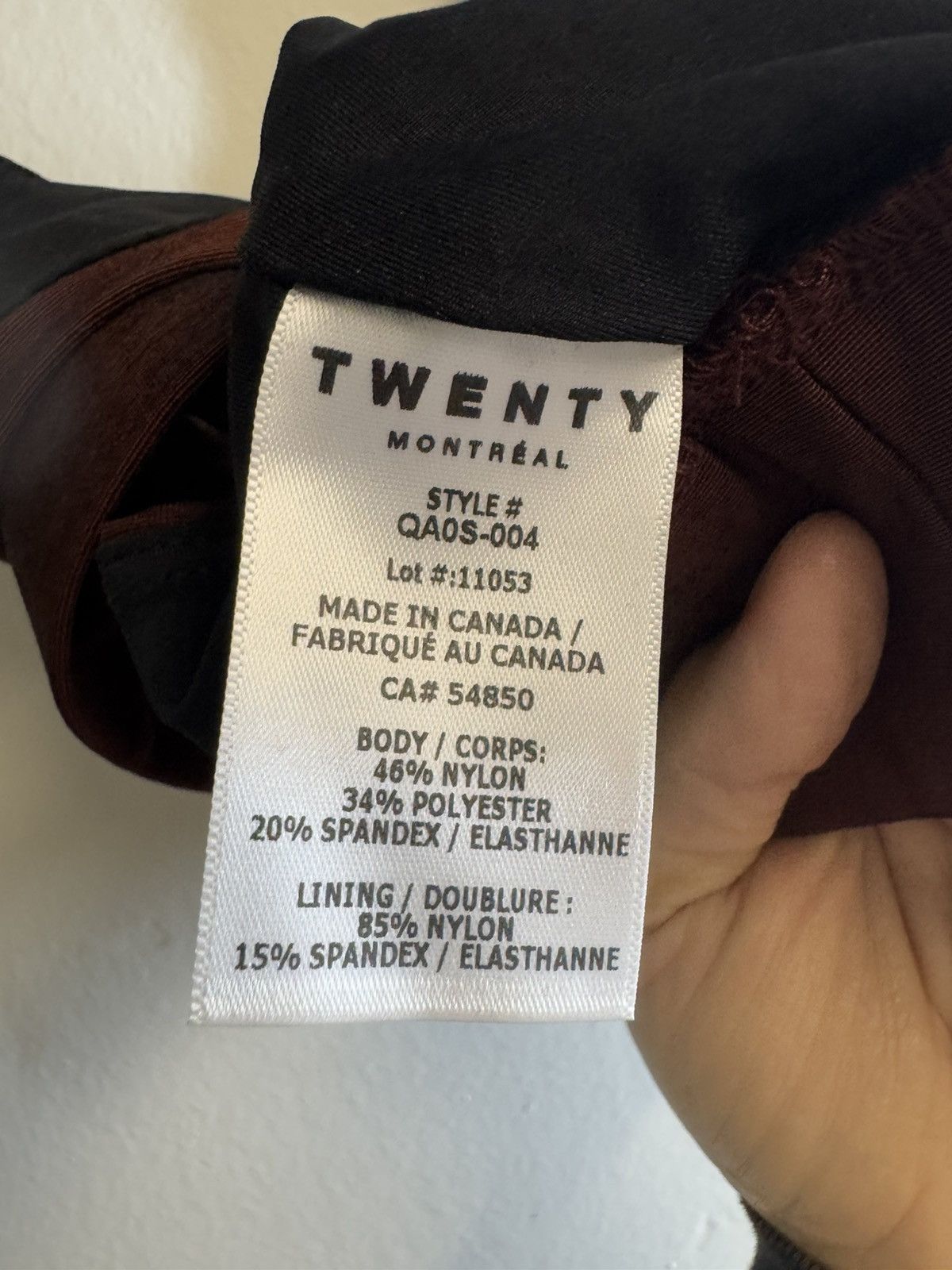 Carbon NWT Twenty Montreal shimmery Brown sports bra XS Carbon38 Size XS / US 0-2 / IT 36-38 - 7 Thumbnail