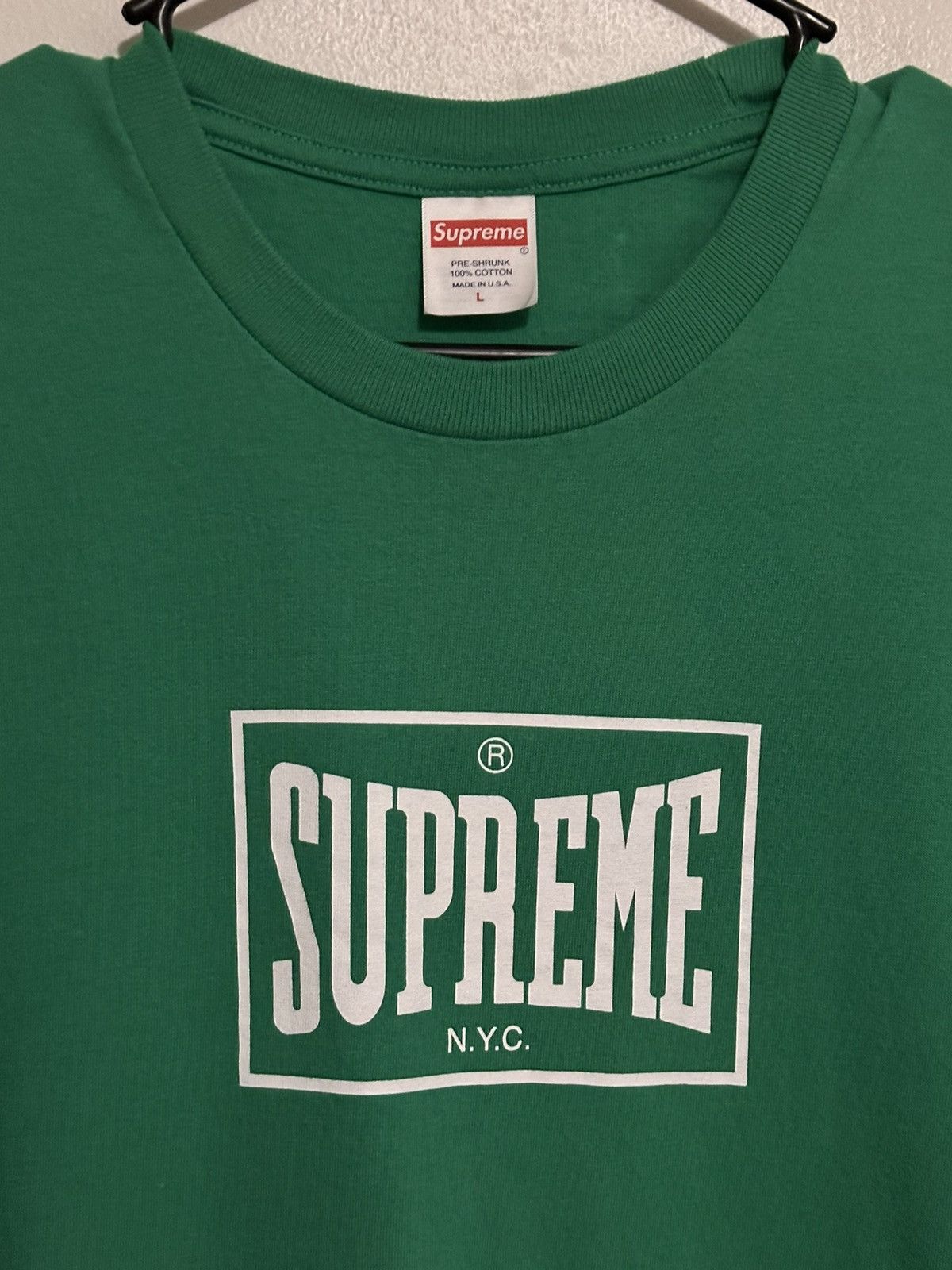 Supreme Supreme Warm Up Tee Size US L / EU 52-54 / 3 - 2 Thumbnail