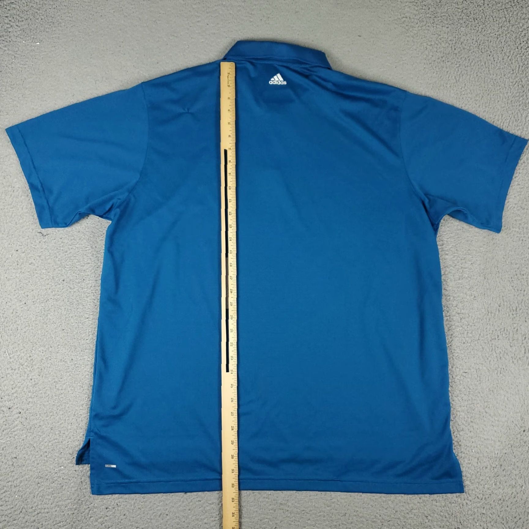 Adidas Adidas Polo Shirt Mens 2XL Blue Polo Shirt Adidas Mens XL 2XL Blue Golf Casual Short Sleeve Adult Polo Shirt Mens Blue Size US XXL / EU 58 / 5 - 4 Thumbnail