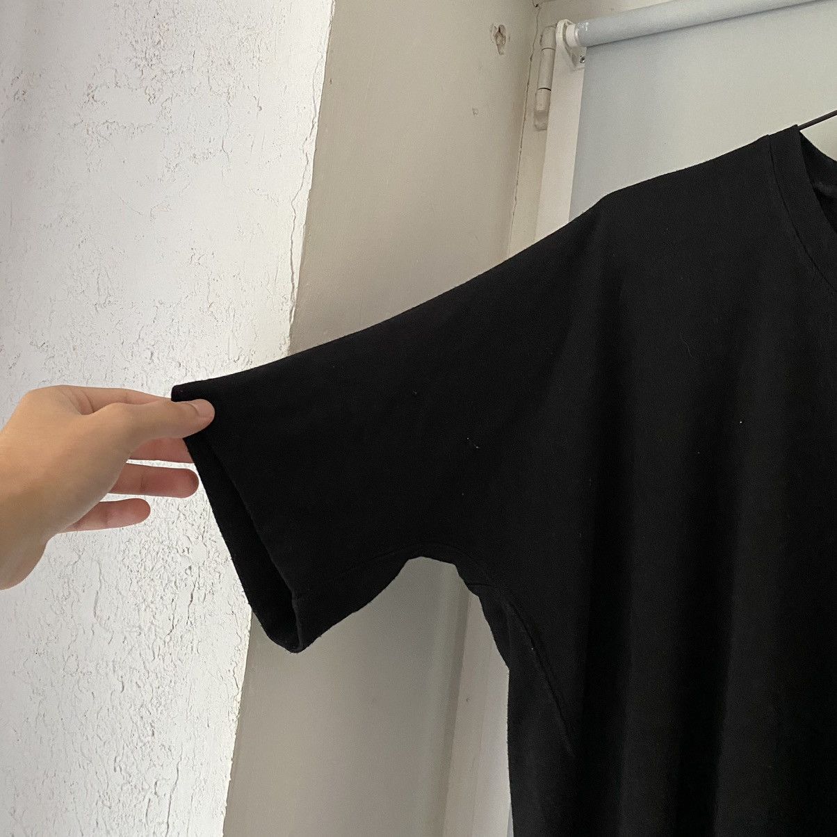 T by Alexander Wang ALEXANDER WANG OVERSIZE MINIMAL BLACK T SHIRT Size US S / EU 44-46 / 1 - 2 Thumbnail