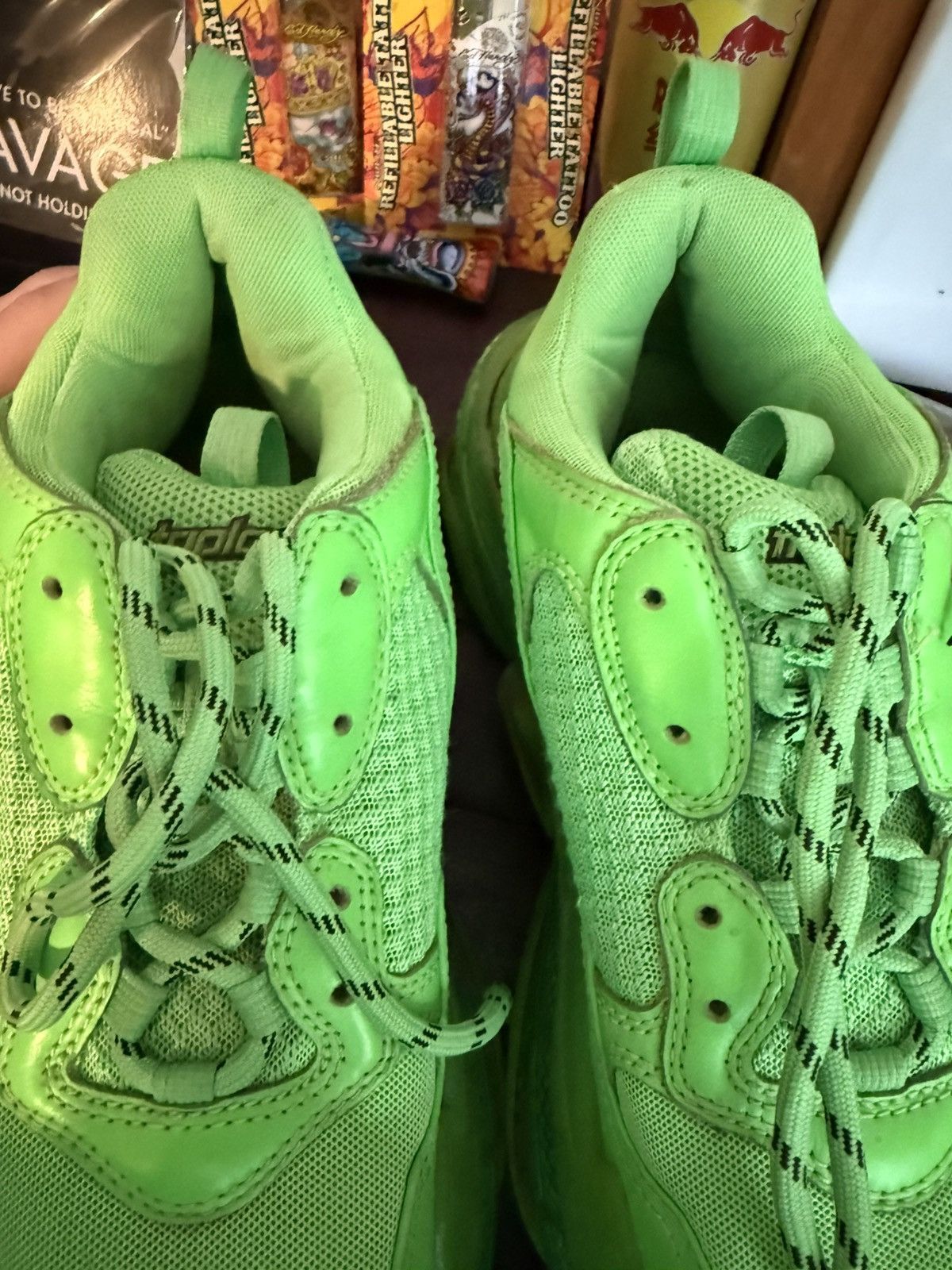Balenciaga Green Balenciaga triple S size 10 great condition Size US 10 / EU 43 - 7 Thumbnail