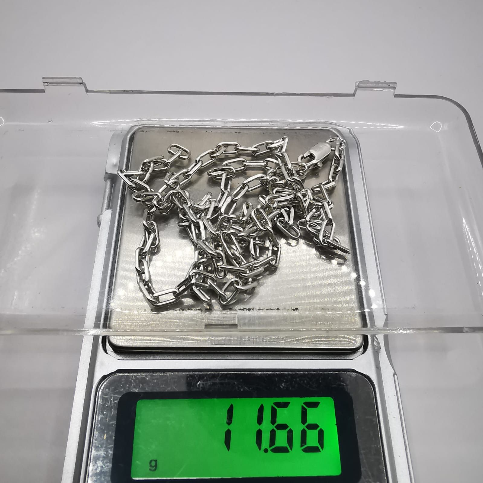Sterling Silver Vintage Chain, 925 Sterling Silver, Signed 11,66g Size ONE SIZE - 6 Thumbnail