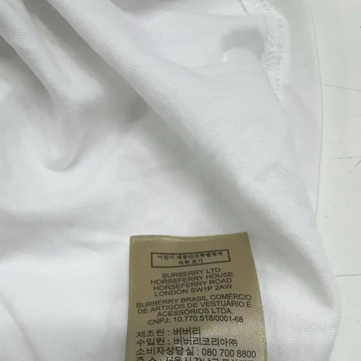 Burberry Burberry Burberry Logo Cotton Short Sleeve T-Shirt-2507 Size US M / EU 48-50 / 2 - 1 Thumbnail