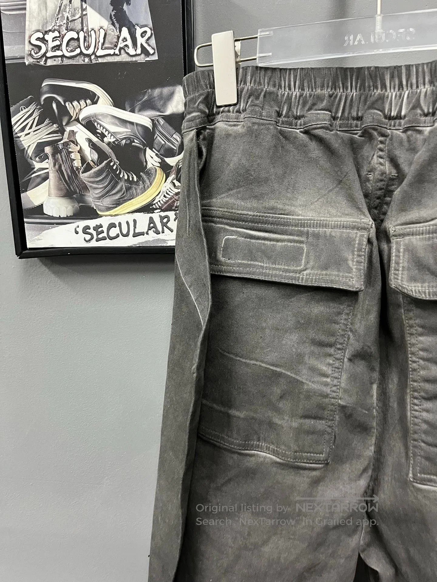 Rick Owens Drkshdw Rick Owens Drkshdw Babel Pusher Pants. Size US 26 / EU 42 - 5 Thumbnail