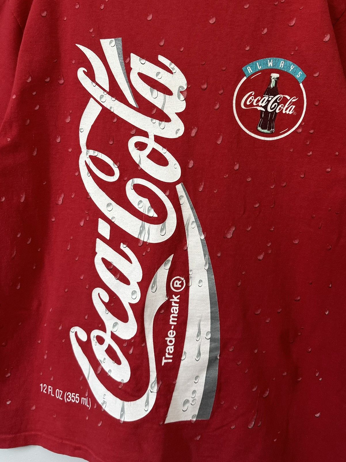 Coca Cola Vintage Coca Cola All Over Print Single Stitch 90's T-shirt Size US XL / EU 56 / 4 - 6 Thumbnail