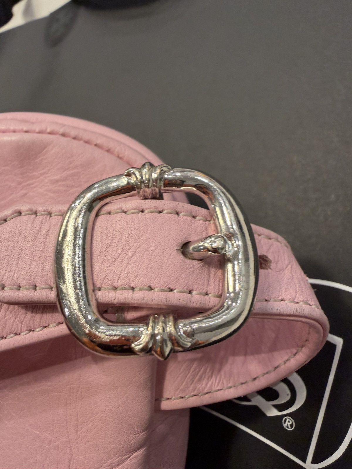 Chrome Hearts Japan Exclusive Baby Pink Wristlet W hardware Size ONE SIZE - 6 Thumbnail