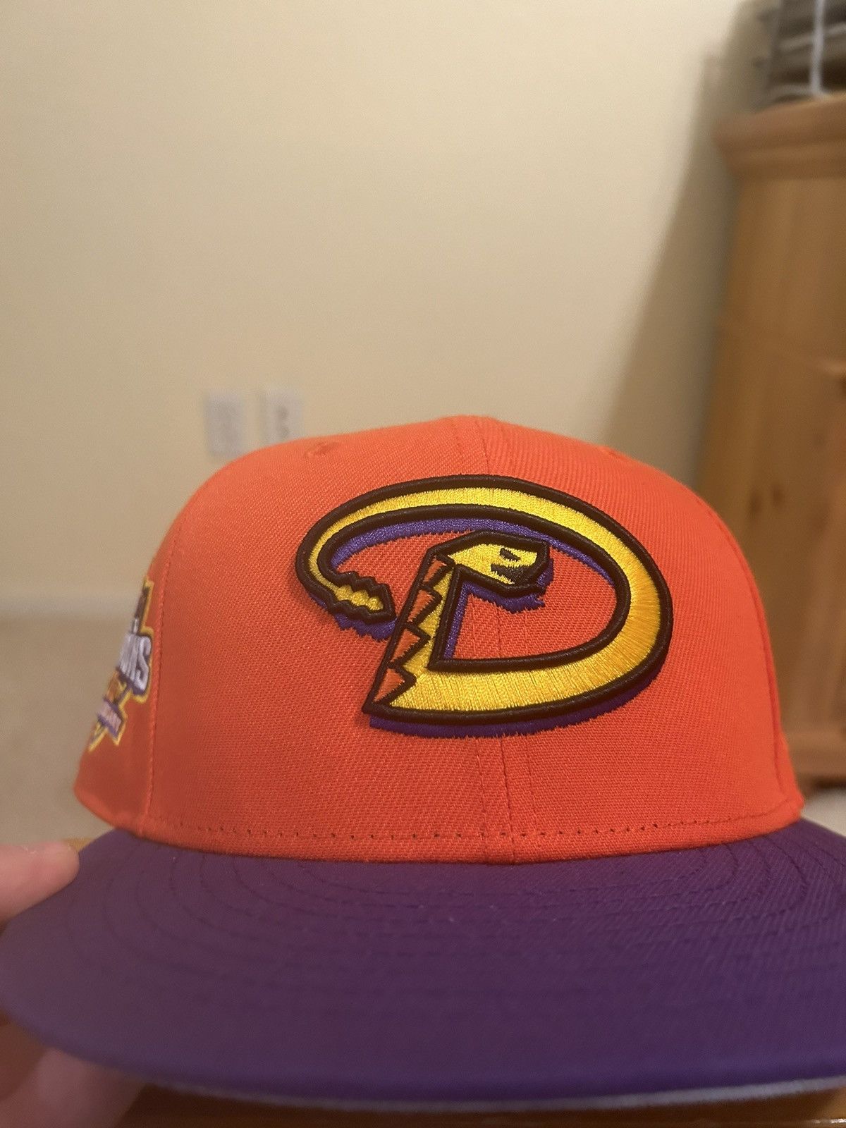 New Era Orange/Purple Diamondbacks/Suns Crossover New Era Fitted Hat Size ONE SIZE - 1 Thumbnail