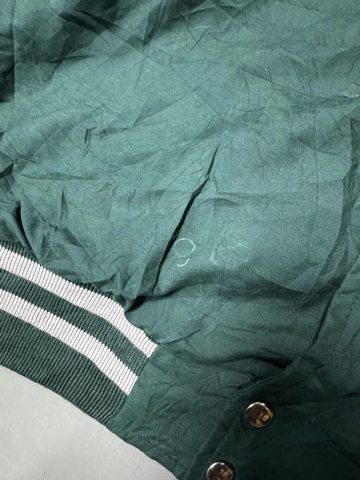 Designer Vintage Vikings Coated Jacket - Green/Grey Size US L / EU 52-54 / 3 - 5 Thumbnail