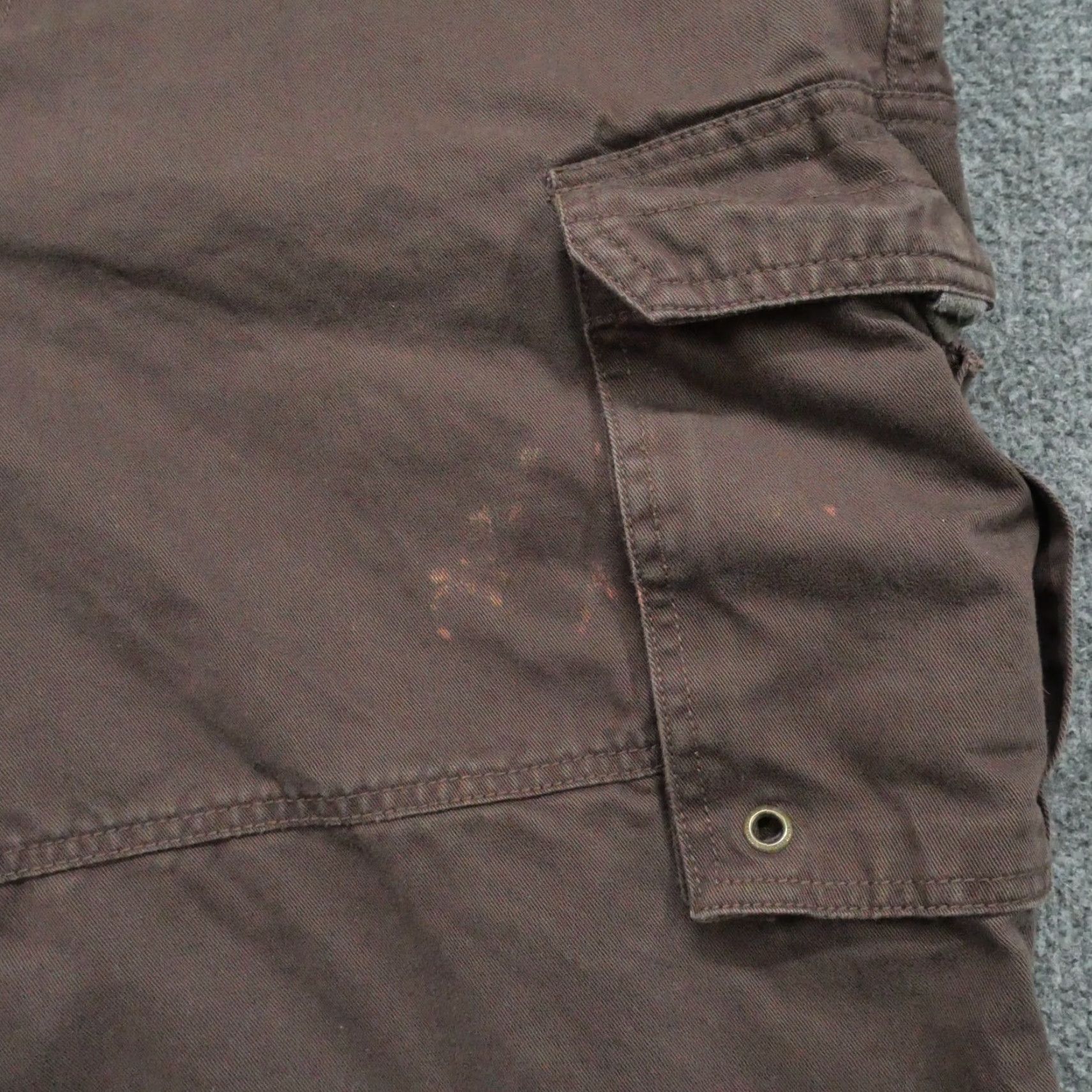 Ecko Unltd. VINTAGE Ecko Unltd Shorts Mens 36 Brown Cargo Baggy Distressed Y2K Size US 38 / EU 54 - 2 Thumbnail