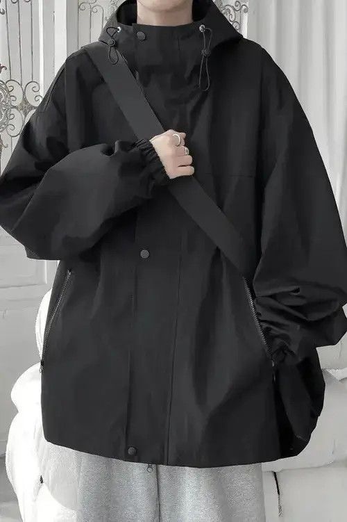 VIBE Jacket Bomber Windbreakers Zipper Coat Casual Sportswear Size US L / EU 52-54 / 3 - 4 Thumbnail
