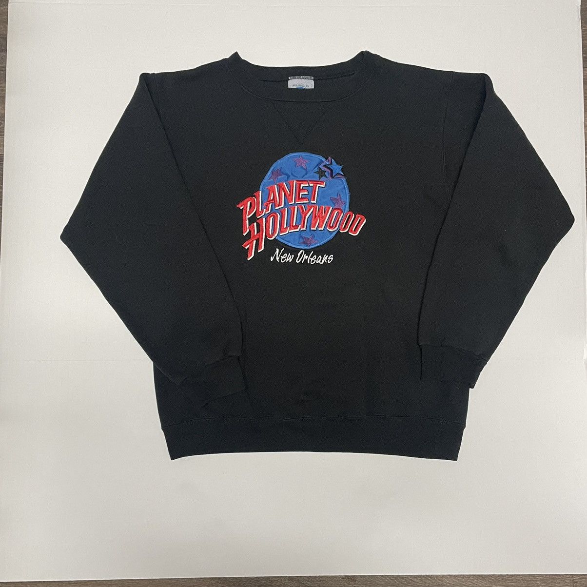 Planet Hollywood × Russell Athletic × Vintage Vintage Planet Hollywood. New Orleans Crewneck Sweatshirt Size US M / EU 48-50 / 2 - 7 Thumbnail