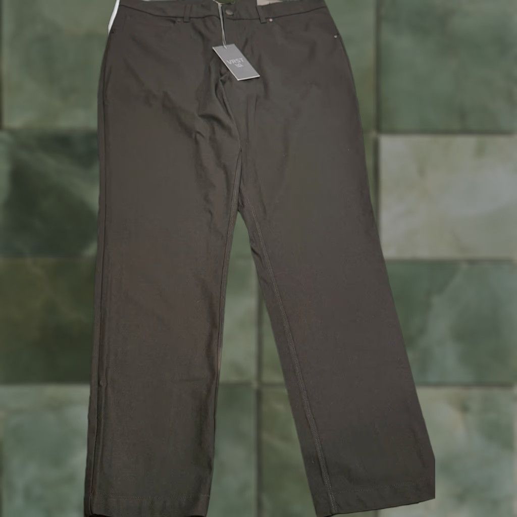 VRST Pant Slim Fit 5-Pocket Chino 36 Regular Black Mens