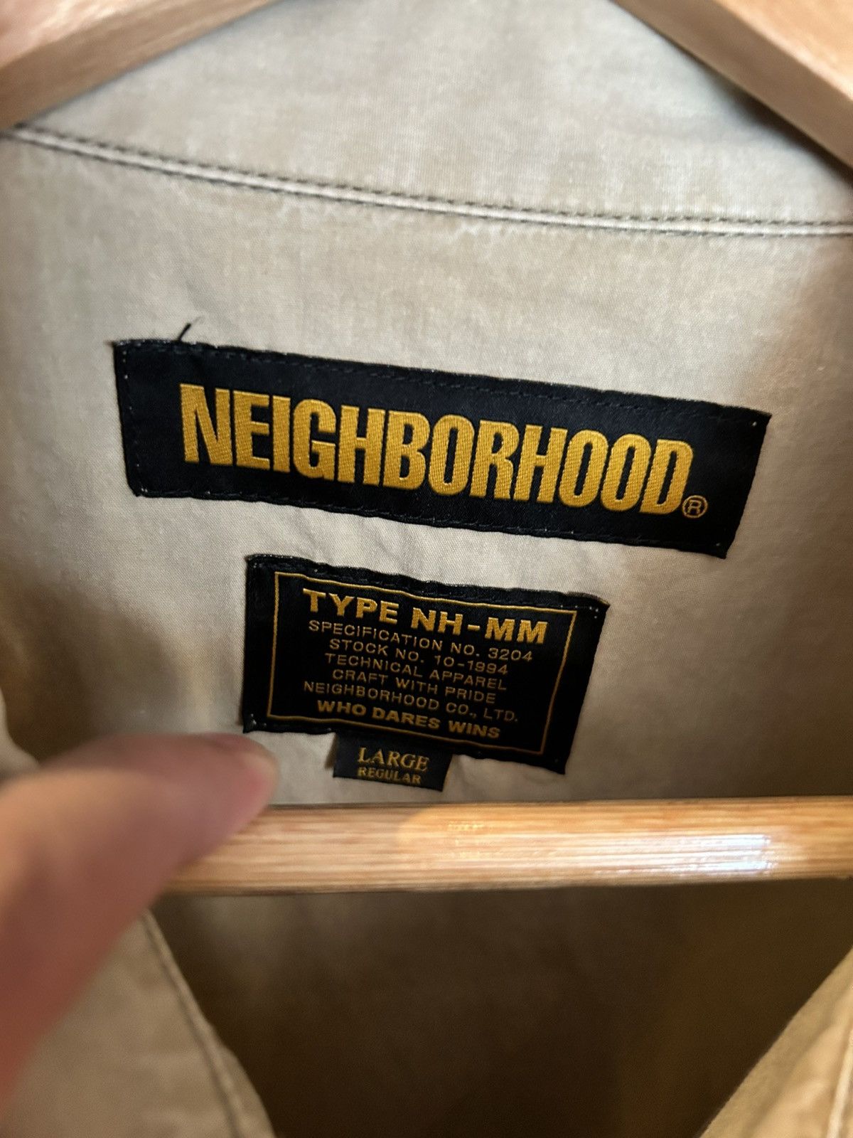 Neighborhood Neighborhood Military Jacket Desert Sand size L Size US L / EU 52-54 / 3 - 4 Thumbnail