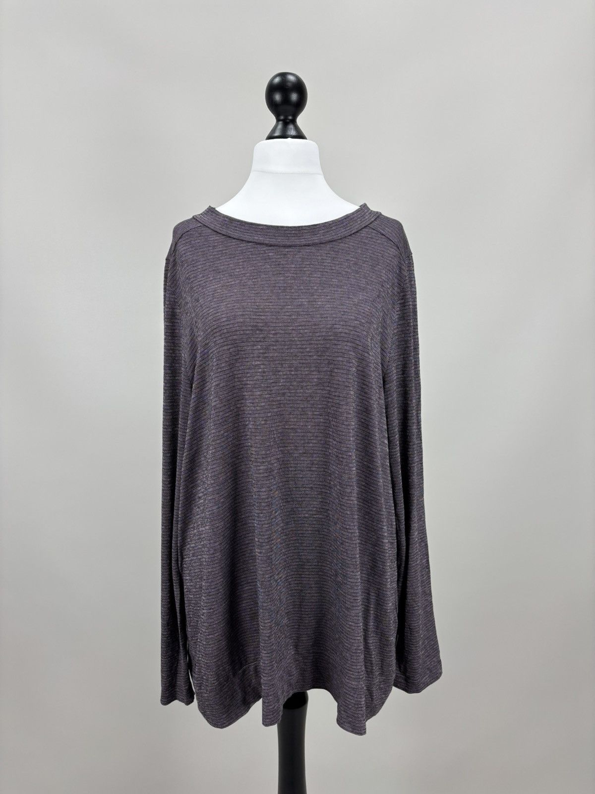 OSKA Womens long sleeve OSKA Size 3 Color Black/Purple Size L / US 10 / IT 46 - 1 Thumbnail