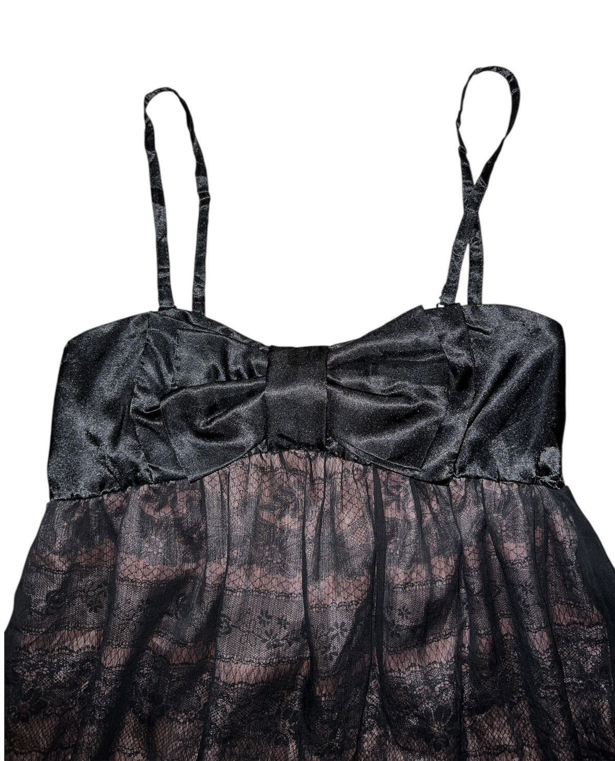 Japanese Brand Y2K vintage lace and big bow tie pumpkin dress 💃🏻🥀 Size M / US 6-8 / IT 42-44 - 9 Thumbnail